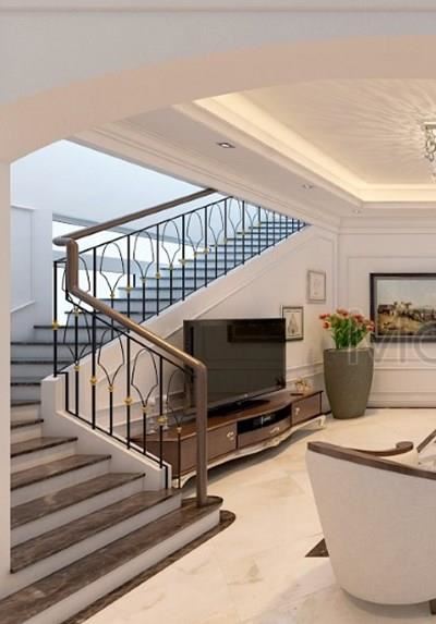 Các mẫu cầu thang biệt thự The Venica Khang Điền Q9